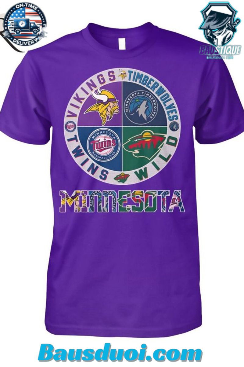 Minnesota Sports City T Shirt