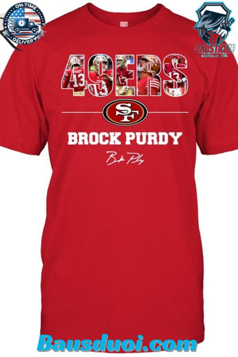 San Francisco 49ers Brock Purdy T Shirt