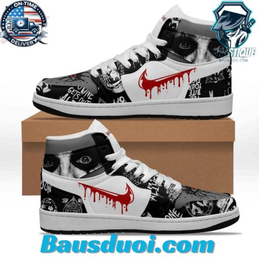 Bring Me The Horizon Custom Name Air Jordan 1 Sneakers