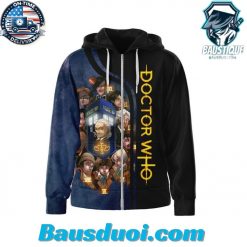 Doctor Who Were All Stories In The End Blue Design 3D Hoodie