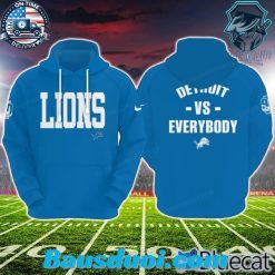 Eminem Lions Detroit Vs Everybody 3D Sweatshirt Hoodie Blue