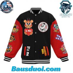 Its Your Valentine Superstar Black Design Baseball Jacket