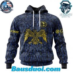 Liga Mx Club America Specialized Team Jersey With Aztec Design Customized Hoodie V0122
