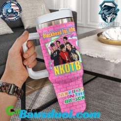 New Kids on The Block Blockhead for Life 40th Anniversary Stanley Tumbler