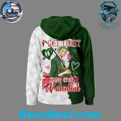 Personalized Get Lost Your Eyes Valentine Design 3D Hoodie