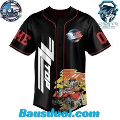 Personalized Zz Top Anniversary 1969 2024 Black Design Baseball Jersey