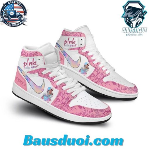 Pink Summer Carnival 2024 Tour Sydney Air Jordan 1 Sneakers Hightop