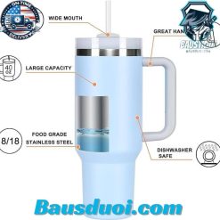 Auburn Tigers Custom Name Stanley Tumbler