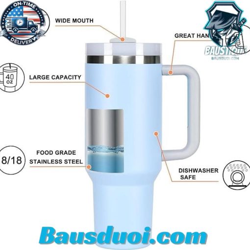 Auburn Tigers Custom Name Stanley Tumbler