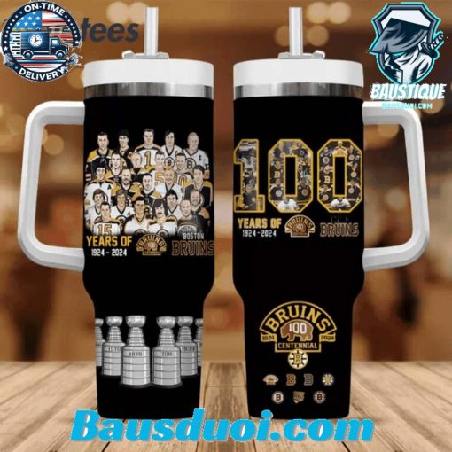 Boston Bruins 100th Years Anniversary Stanley Tumbler