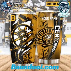 Boston Bruins Celebrating 100 Years Customized Tumbler