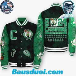 Boston Celtics 2024 NBA Eastern Conference Finals Champions Baseball Jacket
