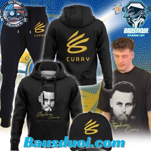 Brandin Podziemski Stephen Curry Hoodie Jogger Cap
