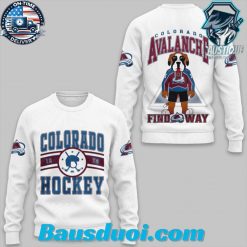 Colorado Avalanche Hockey Find Way Sweatshirt