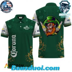 Corona Extra St. Patrick’s Day Leprechaun Polo Shirt