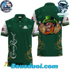 Crown Royal St. Patrick’s Day Leprechaun Polo Shirt