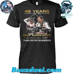 Dale Earnhardt 49 Years Thank You For The Memories Hoodie