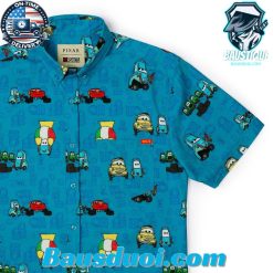 Disney and Pixar Cars Pit Stop KUNUFLEX Hawaiian Shirt