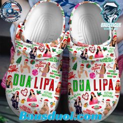 Dua Lipa Premium Christmas Crocs Clog Shoes