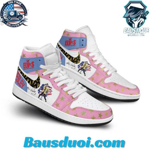 Elvis Long Live The King Elvis Presley Air Jordan 1 Hightop Sneakers