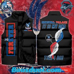English Premier League Crystal Palace It Is My Dna Till I Die Classic Sleeveless Jacket