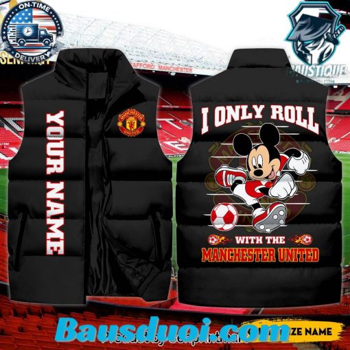 English Premier League I Only Roll With The Manchester United New Fashion Sleeveless Jacket