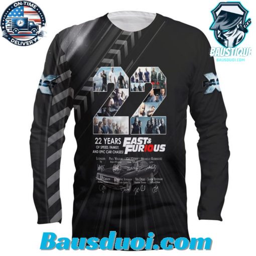 Fast And Furious Anniversary 22 Years Ride or Die Sweatshirt