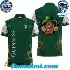 Guinness Beer St. Patrick’s Day Leprechaun Polo Shirt