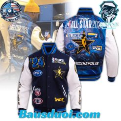 Indiana Pacers All Star 2024 Bomber Jacket
