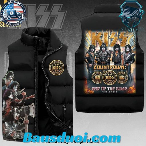 Kiss Band Ver 2 Steelers For Fans Sleeveless Jacket