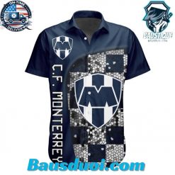LIGA MX C.F. Monterrey Special Design Concept Hawaiian Shirt