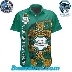 LIGA MX Club Santos Laguna Special Design Concept Hawaiian Shirt