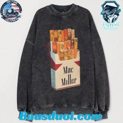 Mac Miller cigarette box vintage sweatshirt