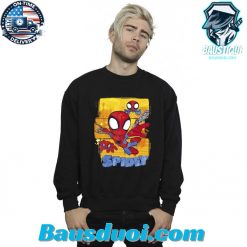 Marvel Spidey And His Amazing Friends Flying Sweatshirt