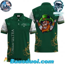 Michelob ULTRA St. Patrick’s Day Leprechaun Polo Shirt