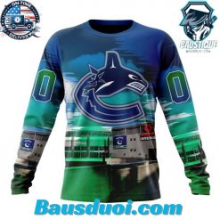 NHL Vancouver Canucks Design Rogers Arena Hoodie
