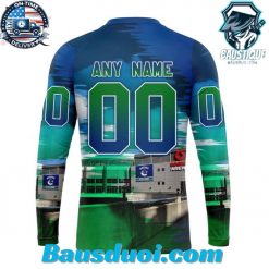 NHL Vancouver Canucks Design Rogers Arena Hoodie