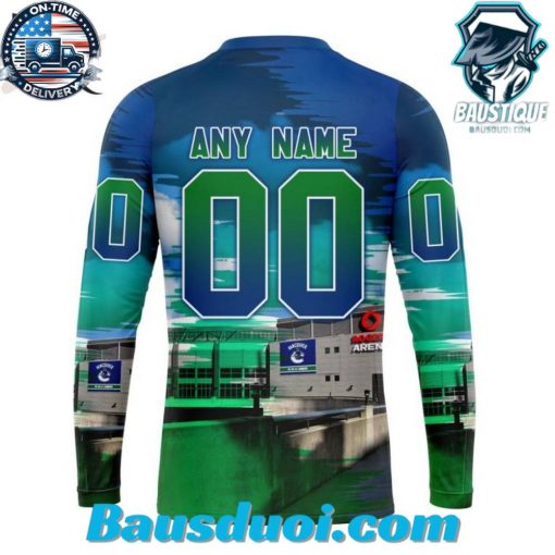 NHL Vancouver Canucks Design Rogers Arena Hoodie