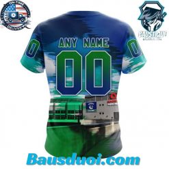 NHL Vancouver Canucks Design Rogers Arena Hoodie