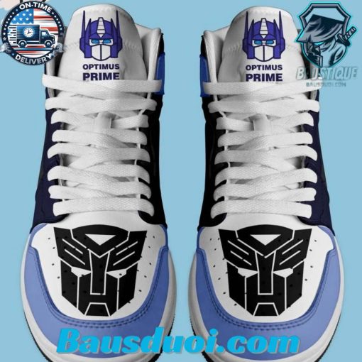 Optimus Prime Transformers Air Jordan 1 Hightop Sneakers
