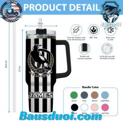 Personalized Collingwood FC Custom 40oz Stanley Tumbler