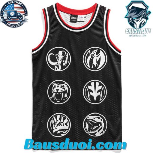 Power Rangers Symbols Venice Jersey Basketball