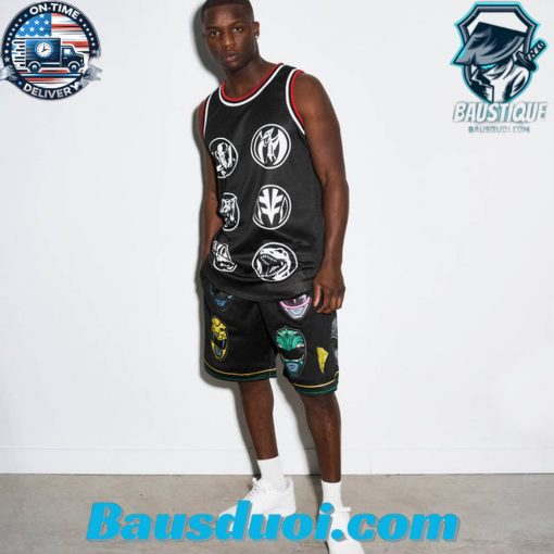 Power Rangers Symbols Venice Jersey Basketball