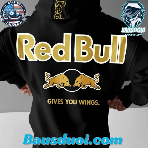 Red Bull Give You Wings Black Hoodie