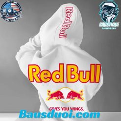 Red Bull Give You Wings White Hoodie