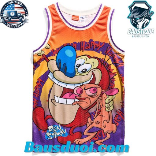 Ren & Stimpy Retro Venice Jersey Basketball