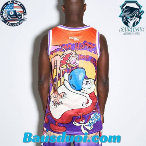 Ren & Stimpy Retro Venice Jersey Basketball