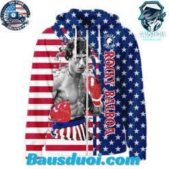 Rocky Balboa in USA Hoodie