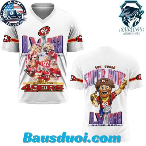 SF 49ers Super Bowl LVIII Mascot Hoodie