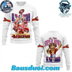 SF 49ers Super Bowl LVIII Mascot Hoodie